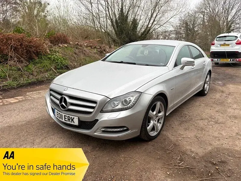 Used Mercedes CLS350 2011 Silver Coupe