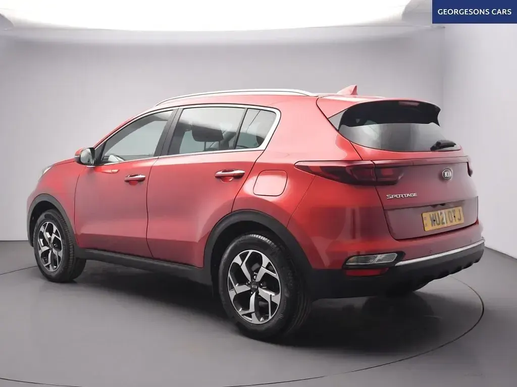 Used Kia Sportage 130 HP (95 kW) 2021 Red SUV
