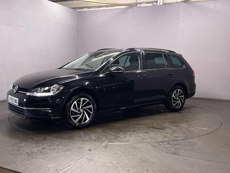Used VW Golf VII Match 115 HP (84 kW) 2019 Black Estate
