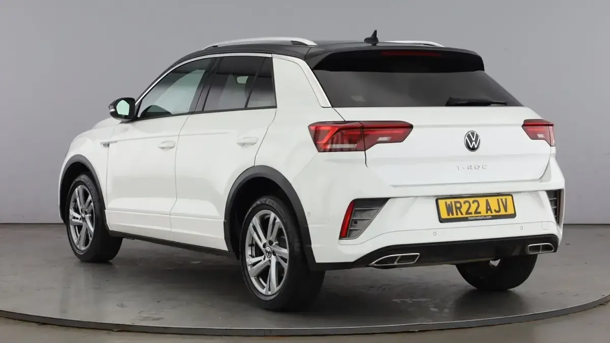 Used VW T-Roc R-line 150 HP (110 kW) 2022 White SUV