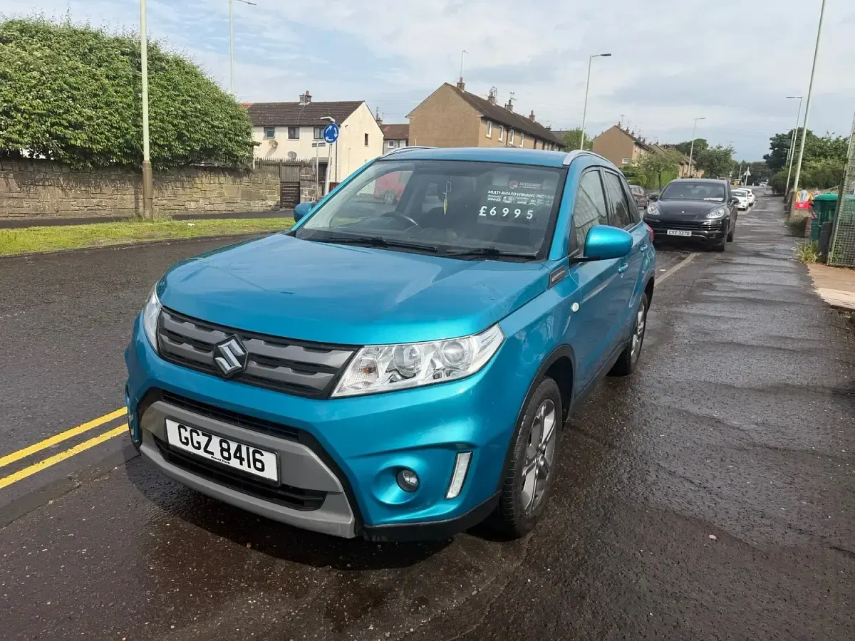 Used Suzuki Vitara SZ-T 120 HP (88 kW) 2017 Turquoise SUV