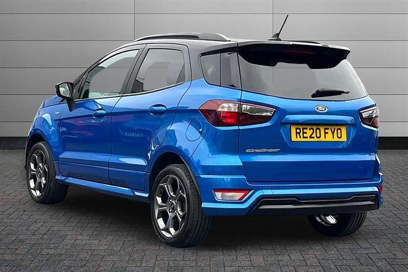 Used Ford Ecosport ST-Line 125 HP (91 kW) 2020 Blue SUV