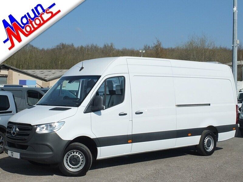 White Used 2022 Mercedes Sprinter Progressive Van | £26,495 (Fair price) - Image 1/4