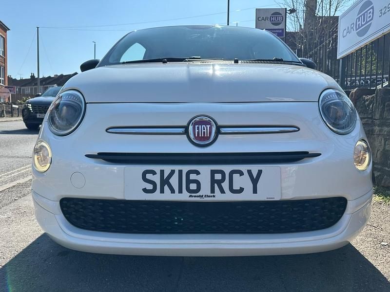 Used Fiat 500 Pop 69 HP (50 kW) 2016 White Hatchback