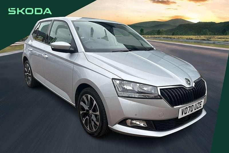 Silver Used 2020 Skoda Fabia SE Drive Hatchback | £11,895 (Fair price) - Image 1/4