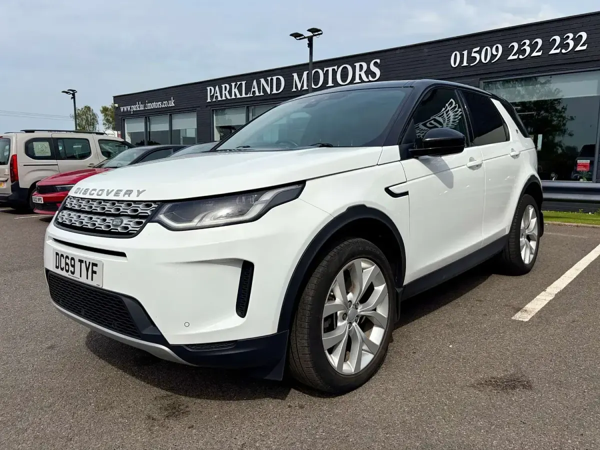 Begagnad Land Rover Discovery Sport SE 2019 Vit SUV
