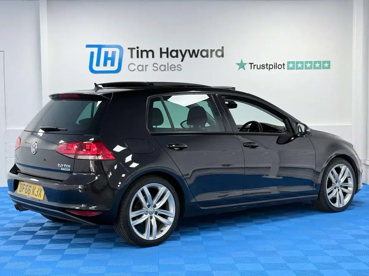 Used VW Golf VII GT 147 HP (108 kW) 2016 Black Hatchback