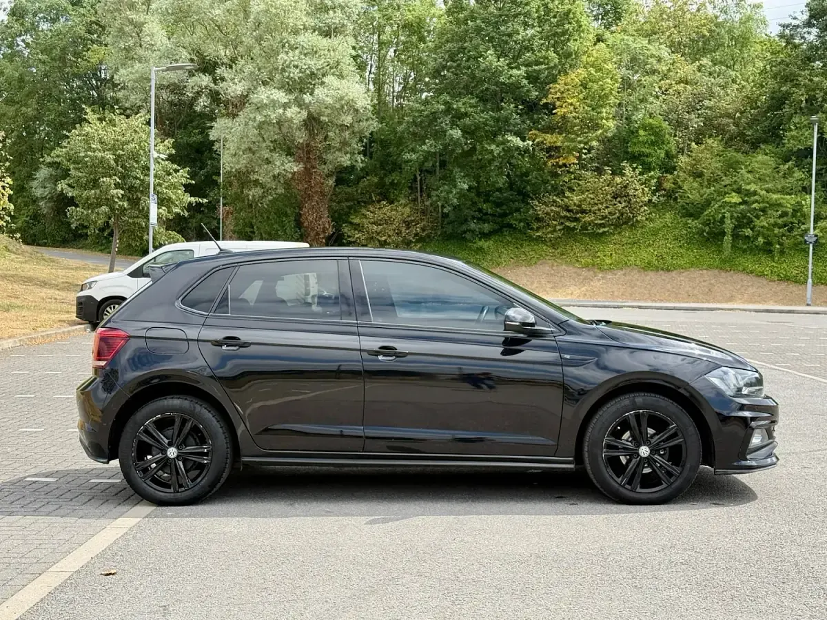 Used VW Polo R-line 2018 Black Hatchback