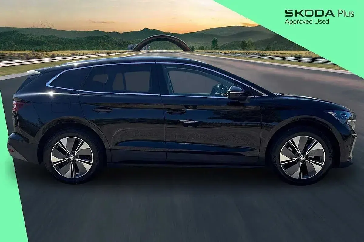 Used Skoda Enyaq iV ecoSuite 150 kW (204 HP) 2023 Black magic pearl effect SUV