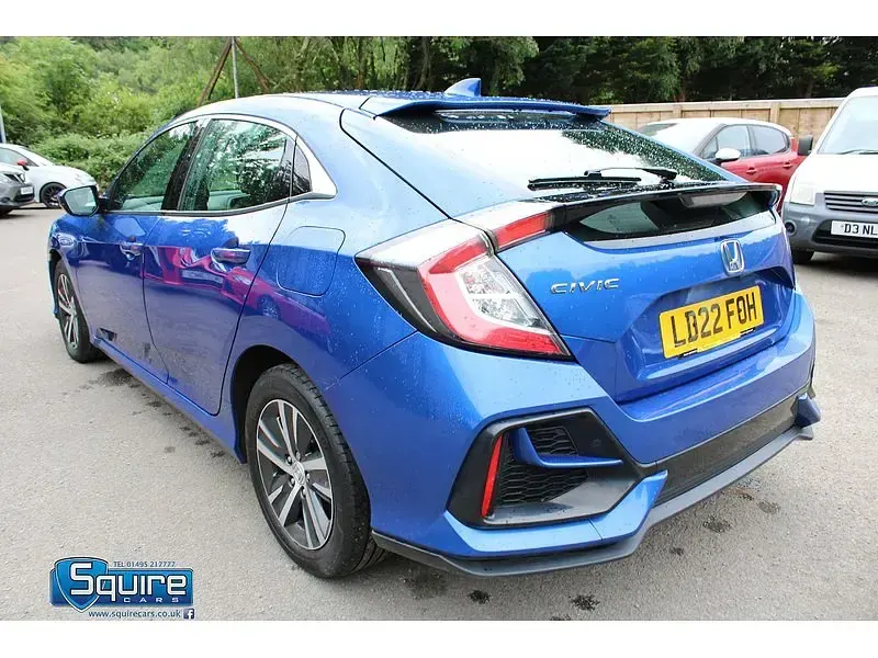 Used Honda Civic SE 126 HP (92 kW) 2022 Blue Hatchback