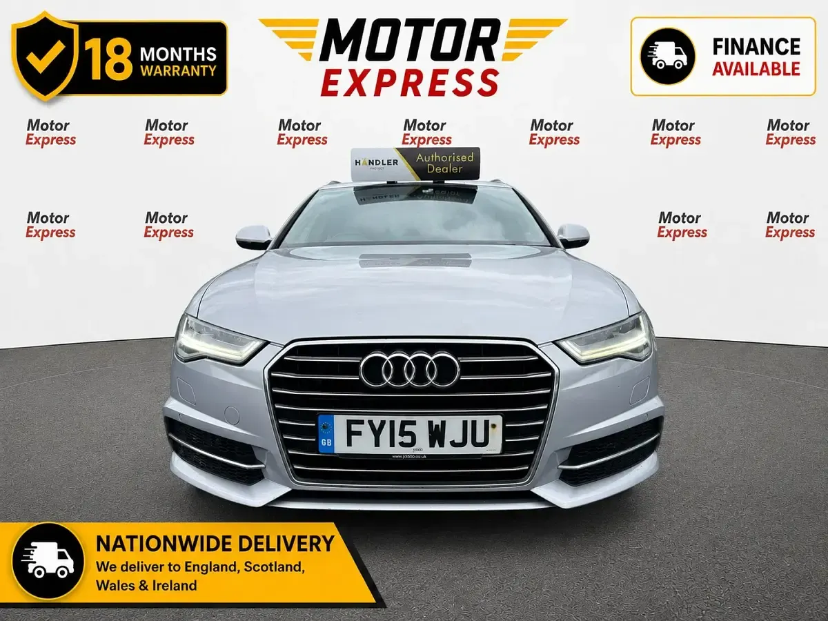 Used Audi A6 S-Line 190 HP (139 kW) 2015 Silver Estate