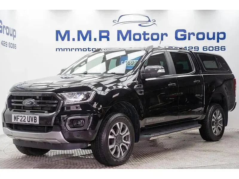 Used Ford Ranger Wildtrack 210 HP (154 kW) 2022 Black Pickup