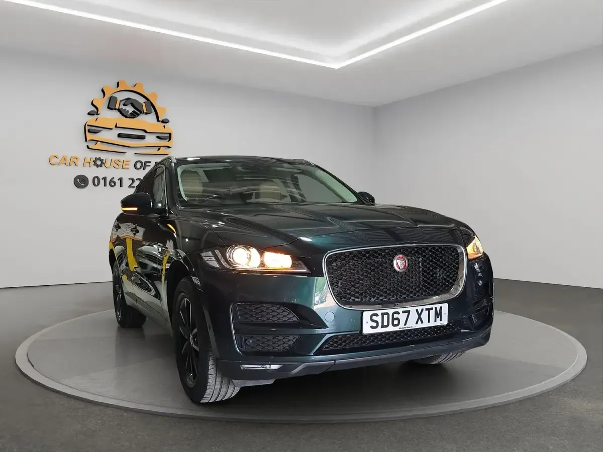 Used Jaguar F-Pace Prestige 180 HP (132 kW) 2017 Green SUV