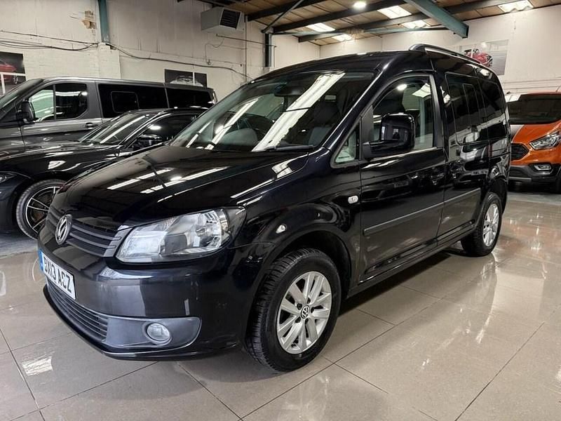 Used VW Caddy Life 102 HP (75 kW) 2013 Black MPV