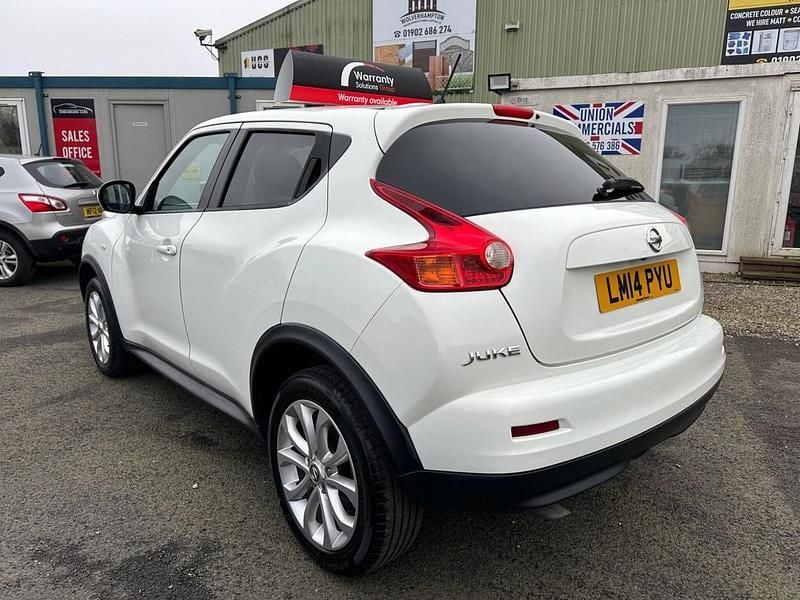 Used Nissan Juke Tekna 110 HP (80 kW) 2014 White SUV