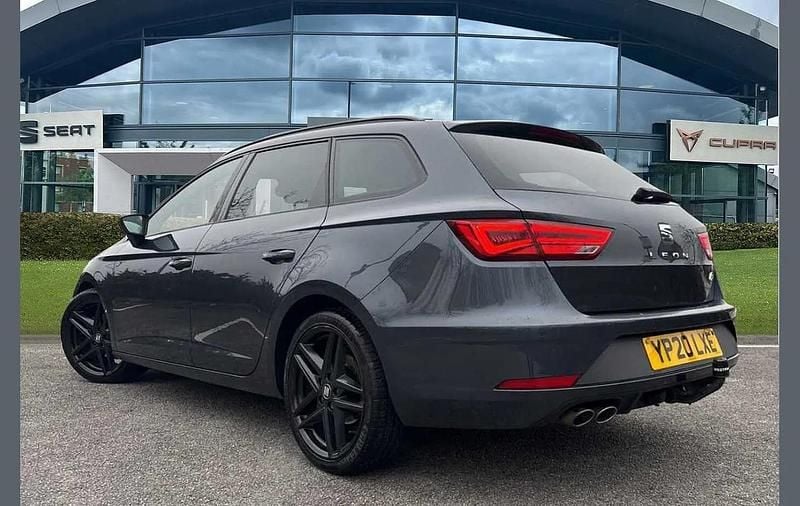 Used Seat Leon Black Edition 148 HP (108 kW) 2020 Grey Estate