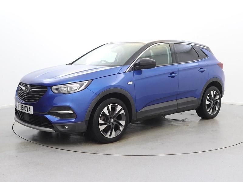 Used Vauxhall Grandland X Sport 130 HP (95 kW) 2019 Blue SUV
