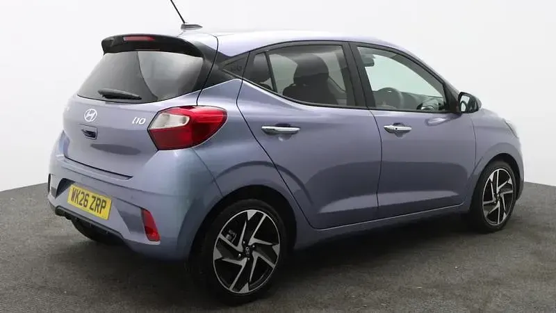 New Hyundai i10 Premium 2026 Blue Hatchback