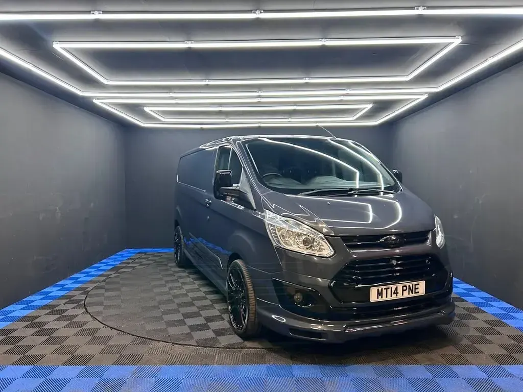 Used Ford Transit Custom Trend 125 HP (91 kW) 2014 Blue Van