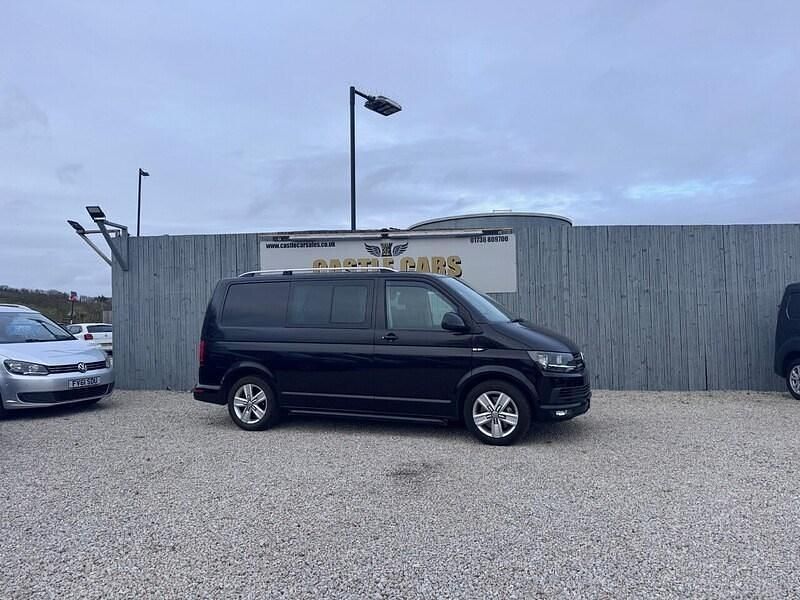 Usado VW Transporter Highline 2017 Negro Van