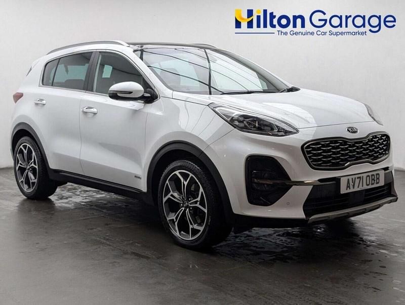 Used Kia Sportage GT-Line S 136 HP (100 kW) 2021 White SUV