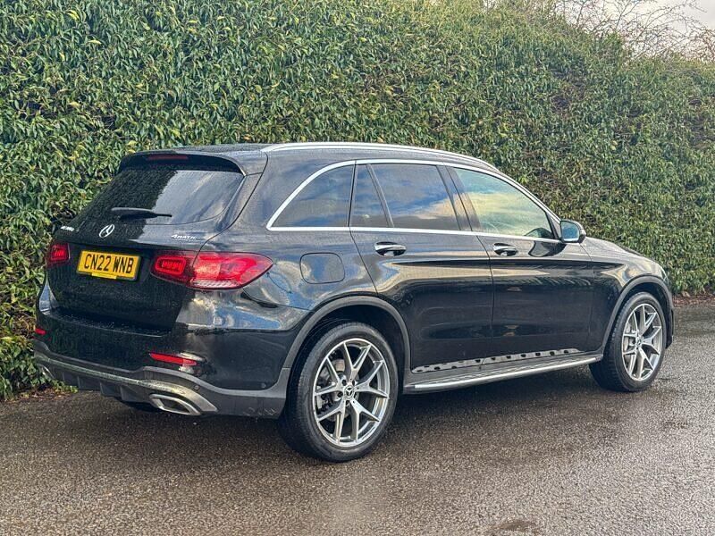 Used Mercedes GLC300 AMG line 2022 Black SUV
