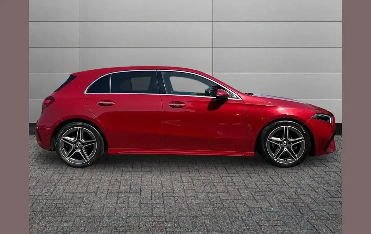 Used Mercedes A180 AMG Line Premium 148 HP (108 kW) 2023 Designo patagonia red Hatchback