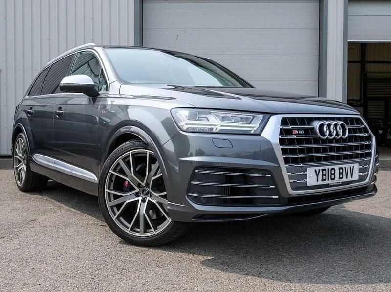 Grey Used 2018 Audi SQ7 Design SUV | £28,995 (Super price) - Image 1/4