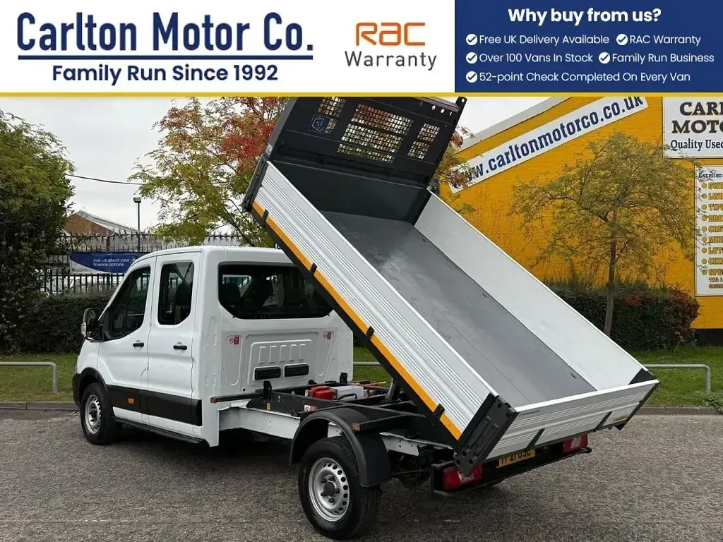 Usado Ford Transit 130 HP (95 kW) 2021 Branco Cabrios