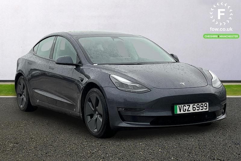 Grey Used 2021 Tesla Model 3 Long Range AWD Sedan | £20,399 (Fair price) - Image 1/4