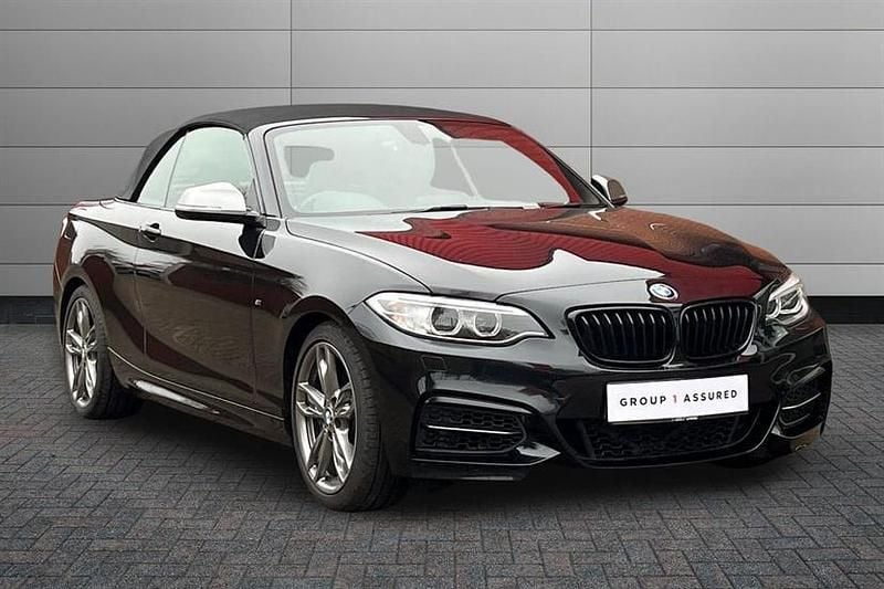 Black Used 2015 BMW M235 Comfort Edition Cabriolet | £14,495 (Good price) - Image 1/2