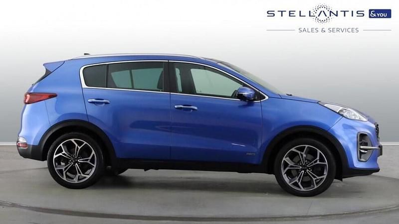 Used Kia Sportage GT-Line S 174 HP (127 kW) 2022 Blue SUV