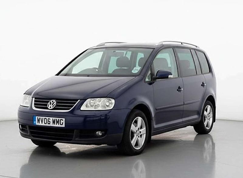 Used VW Touran Sportline 2006 Blue MPV