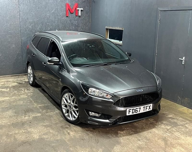 Grey Used 2018 Ford Focus ST-Line Estate | £7,990 (Super price) - Image 1/3