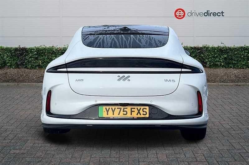 New MG IM5 300 kW (408 HP) 2025 White Hatchback