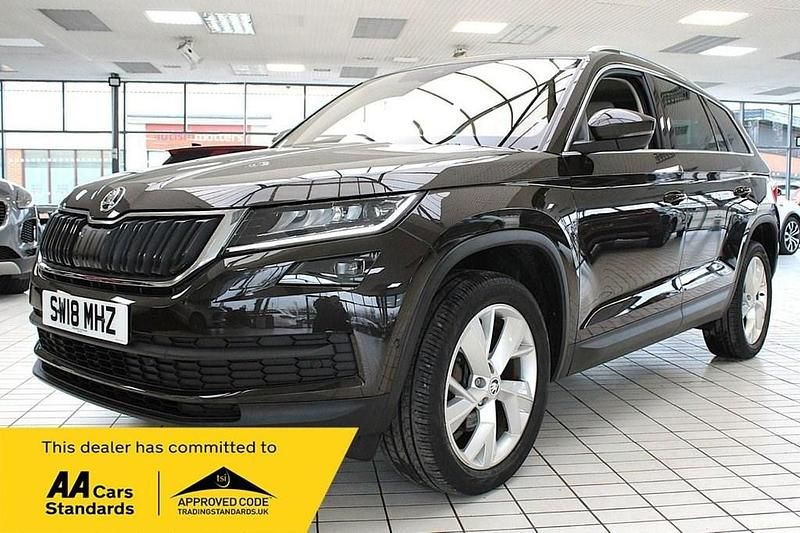 Used Skoda Kodiaq 150 HP (110 kW) 2018 Brown SUV