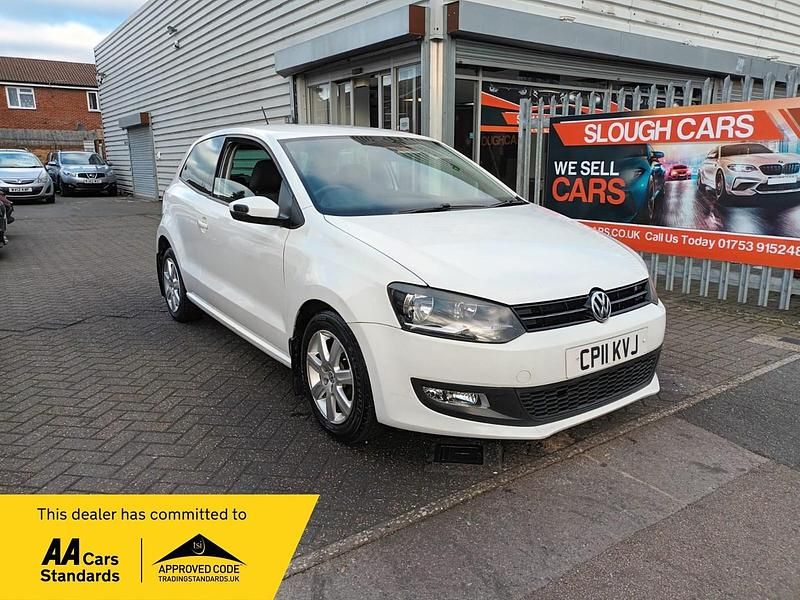 White Used 2011 VW Polo Match Hatchback | £1,695 (Super price) - Image 1/4