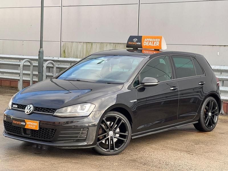 Used VW Golf VII GTD 2014 Black Hatchback