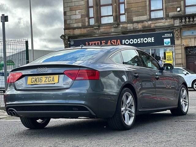 Begagnad Audi A5 Sportback S-Line 190 HK (139 kW) 2016 Grå Halvkombi