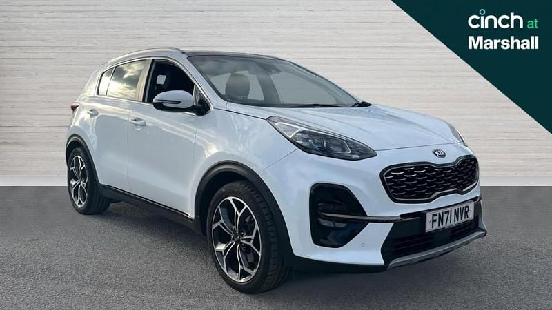 Used Kia Sportage GT-Line S 134 HP (98 kW) 2021 White SUV