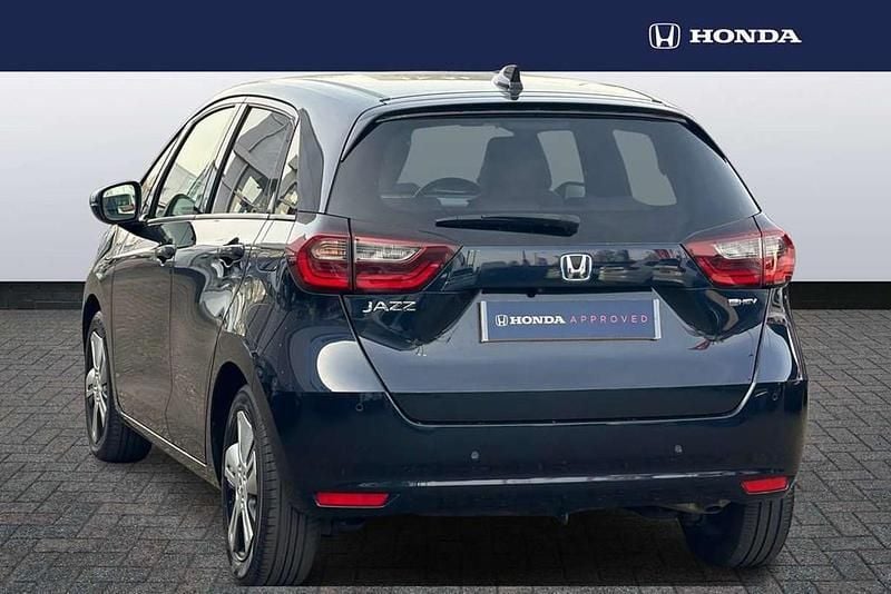 Used Honda Jazz Hybrid 109 HP (80 kW) 2021 Blue Hatchback