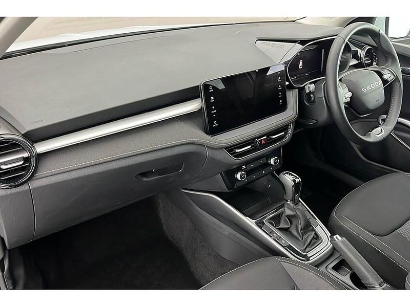 Used Skoda Fabia SE L 85 HP (62 kW) 2025 Moon white metallic Hatchback