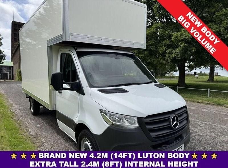 White Used 2022 Mercedes Sprinter Van | £26,995 (Expensive) - Image 1/4