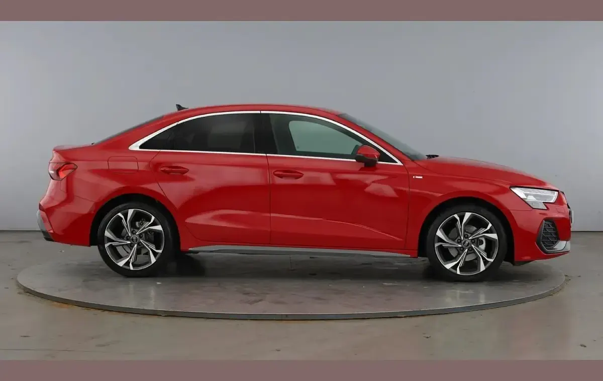 Used Audi A3 S-Line 113 HP (83 kW) 2025 Red Sedan