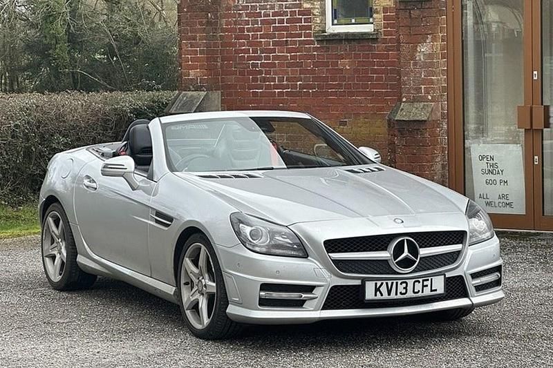 Used Mercedes SLK350 AMG 2013 Silver Cabriolet