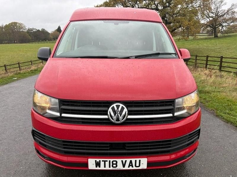 Used VW T6 Highline 2018 Red Van