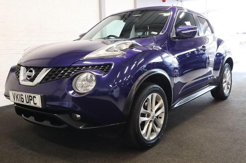 Used Nissan Juke N-Connecta 110 HP (80 kW) 2016 Blue SUV