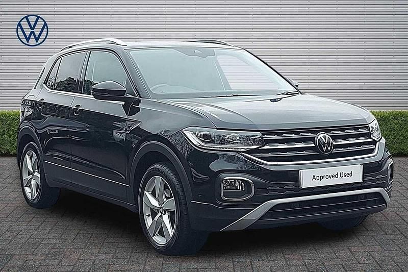 Used VW T-Cross SEL 110 HP (80 kW) 2021 Black SUV