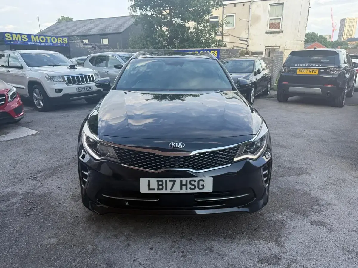 Used Kia Optima GT-Line S 139 HP (102 kW) 2017 Black Estate