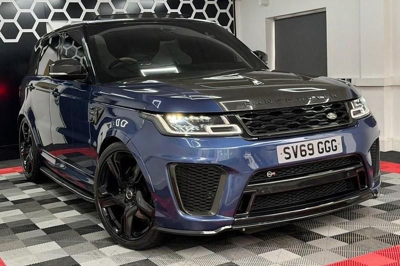 Used Land Rover Range Rover Sport SVR 2019 Blue SUV